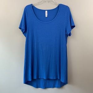 LulaRoe Classic t- blue
